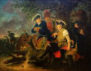 Bernhard Rode Friedrich der Grosse und der Feldscher oil painting artist